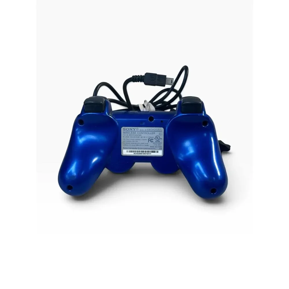 Sony PS3 DualShock 3 Wireless Controller Blue OEM Genuine